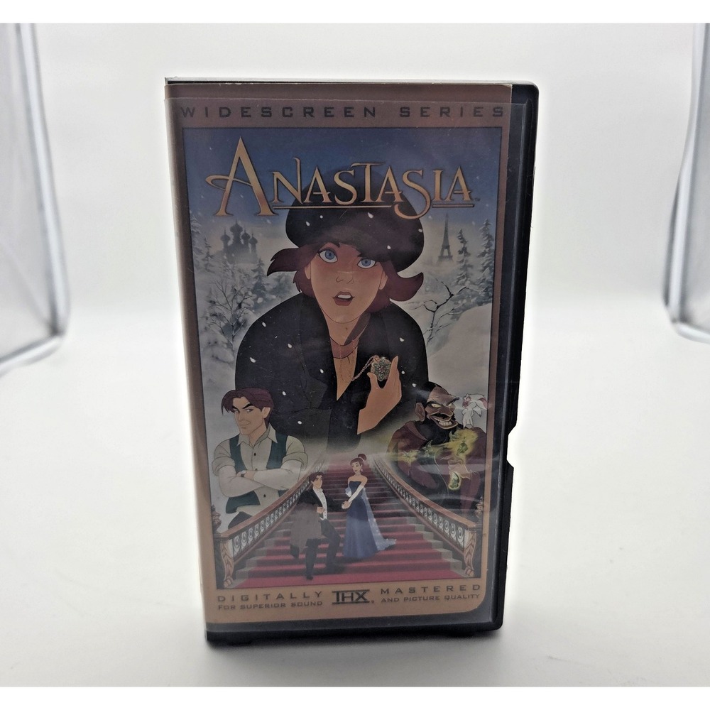 Anastasia (VHS, 1998, Widescreen) Clamshell Hard Case VGC